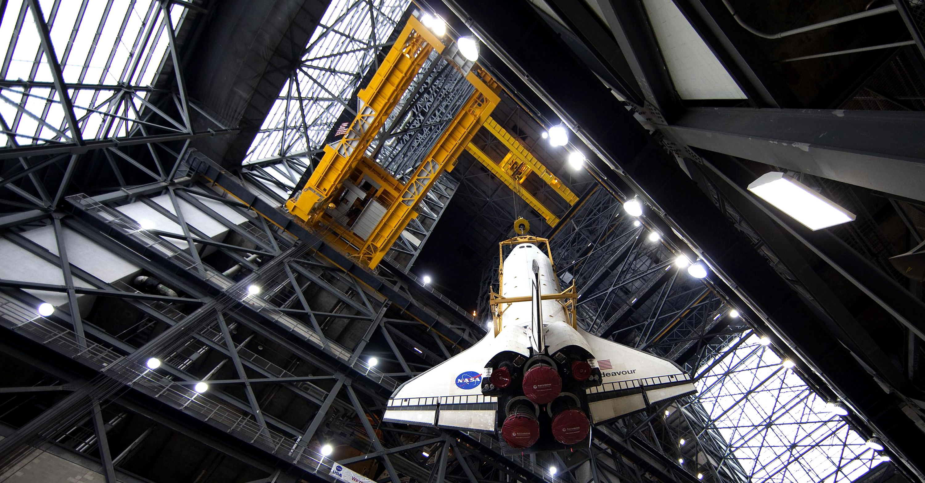 STS-134 Readied For Launch