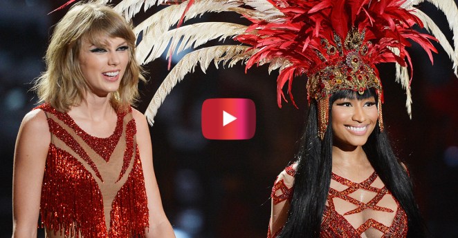 Taylor Swift and Nicki Minaj