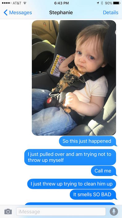 Screenshot baby text 1