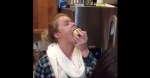 Woman Swallows Stick of Butter