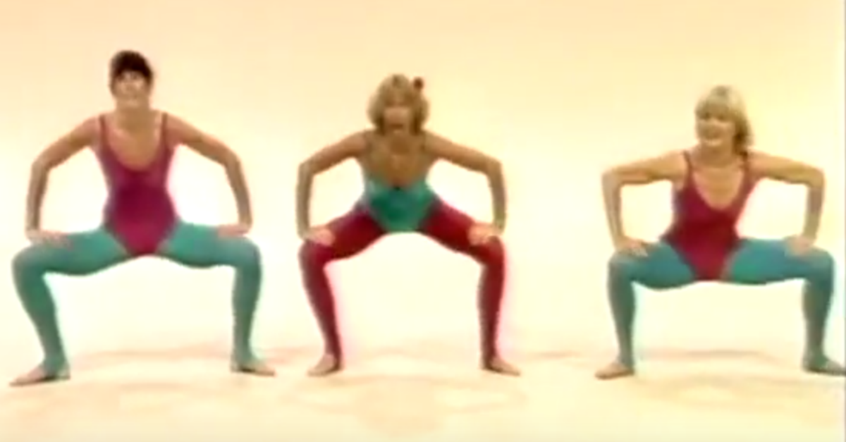 80s Jazzercise Video Shows Off Relics of a Better Time - Rare