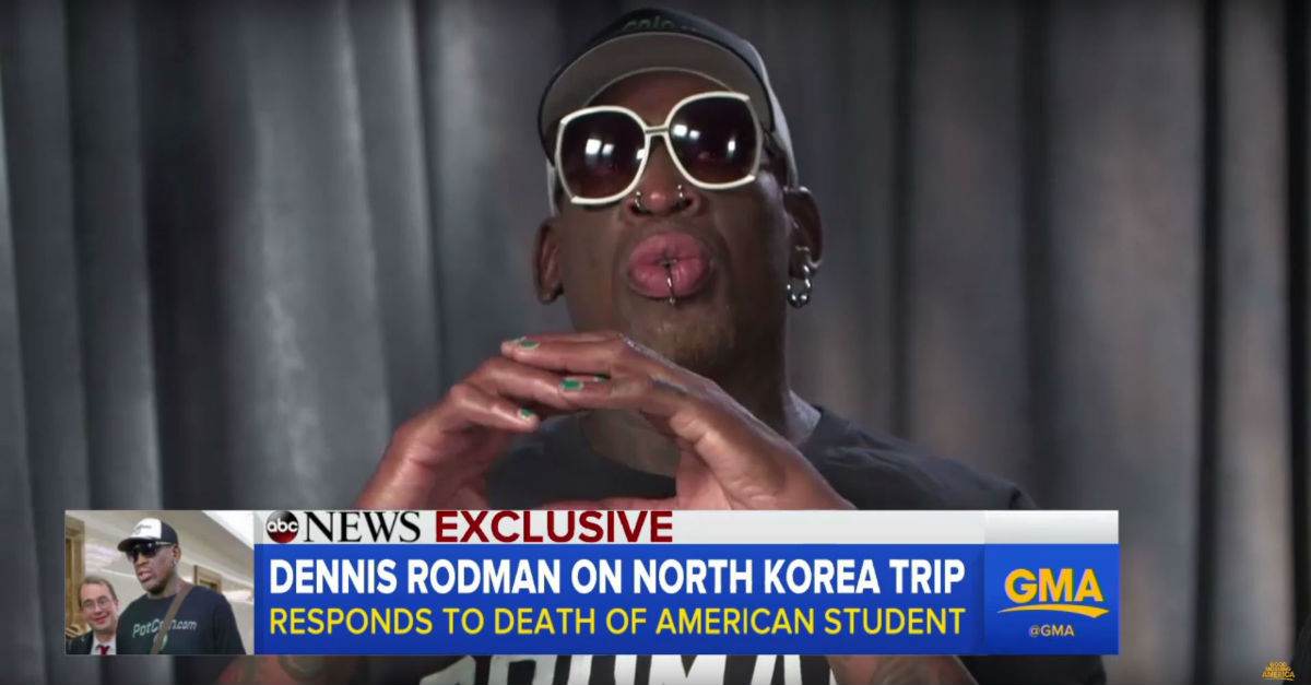 Dennis Rodman Makes Another Astoundingly Outrageous Claim About North ...