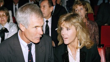 Jane Fonda and Ted Turner