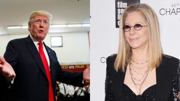 Donald Trump Barbra Streisand Marjory Stoneman Douglas High School guns school shooting