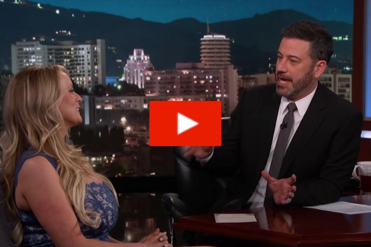 Porn Star Stormy Daniels' Jimmy Kimmel Interview Was As Awkward As It Gets  - Rare