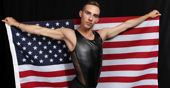 Figure skater Adam Rippon