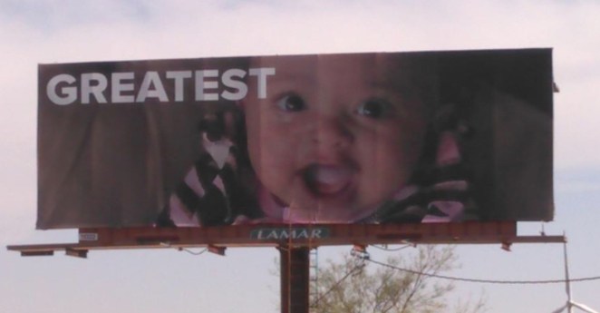 Alexis Ohanian in billboard for Serena Williams