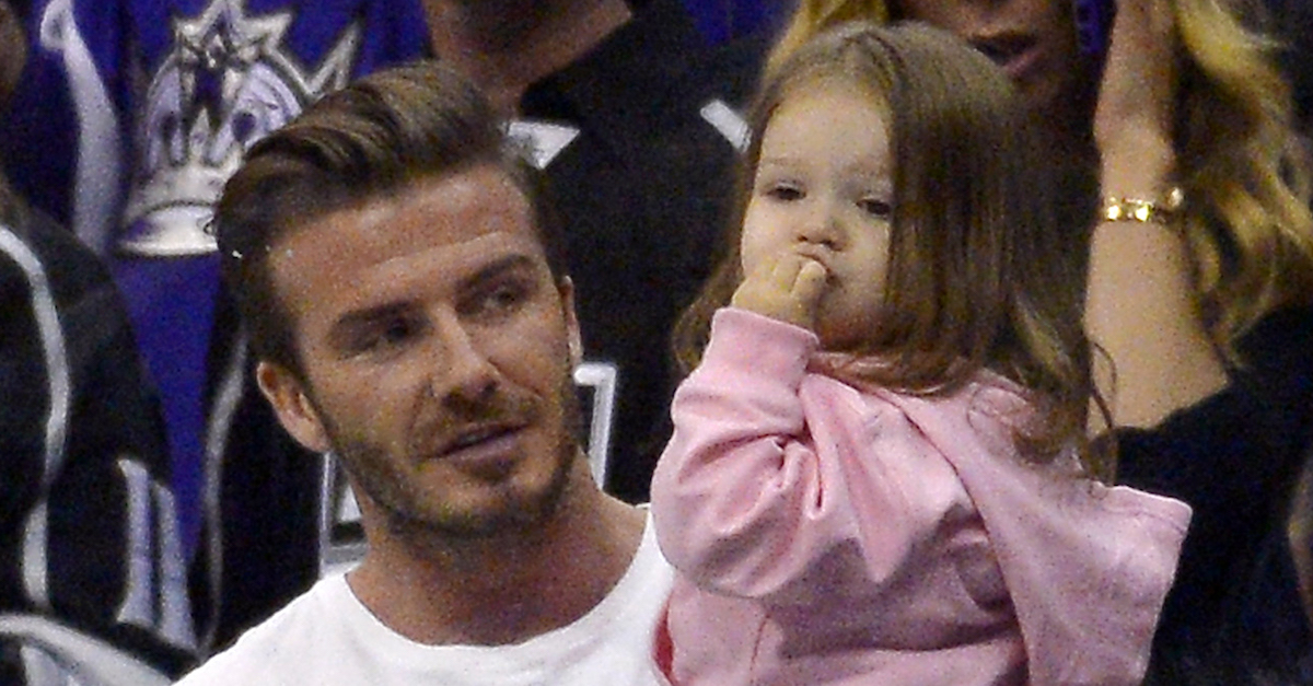 David Beckham, Harper Beckham