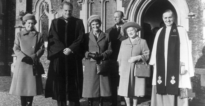 Billy Graham Queen Elizabeth The Crown