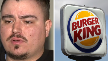 Burger King allegedly plays sex scene