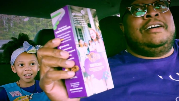 Dad, daughter make parody video about Girl Scout cookies Childish Gambino