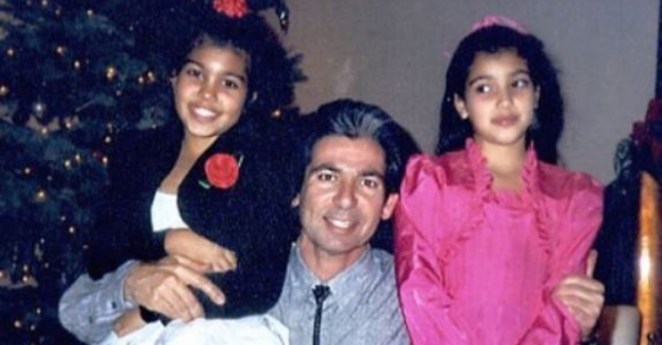 Kourtney Kardashian, Kim Kardashian, Robert Kardashian