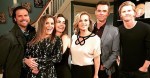 Melissa Claire Egan with other "Y&R" co-stars