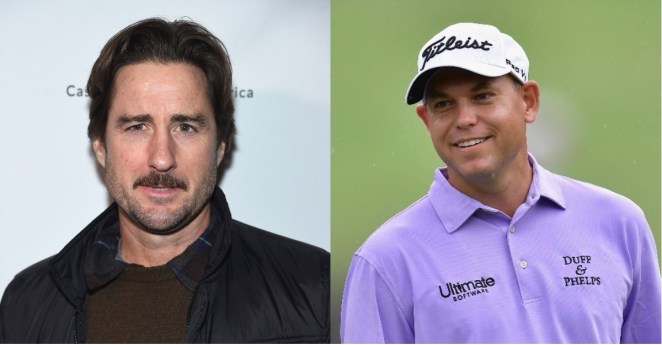 Actor Luke Wilson, golfer Bill Haas