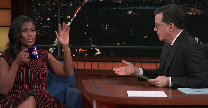 Omarosa on Colbert immigration talk