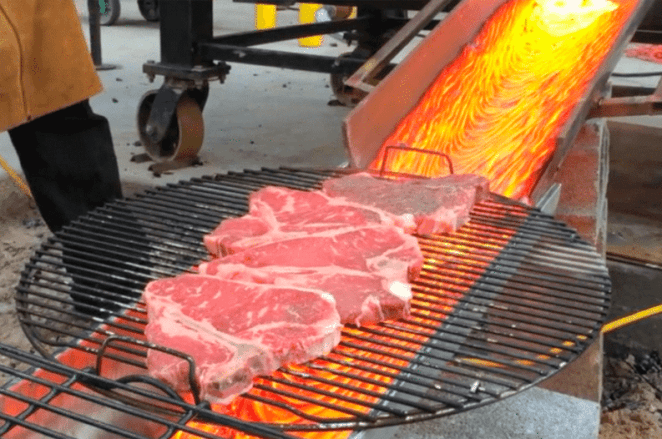 Lava Steaks Barbecue
