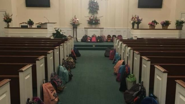 school supplies donated teacher funeral