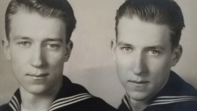Twin Brothers Reunited Normandy