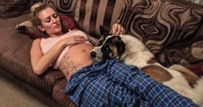 Pregnant Woman Saved By Dog