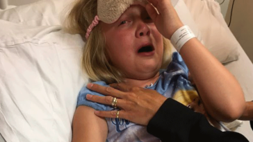 Little Girl Henna Tattoo Scarring