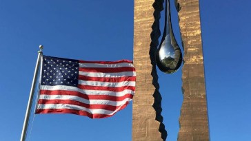 This Hidden Teardrop Memorial from Russia Honors Victims of 9/11