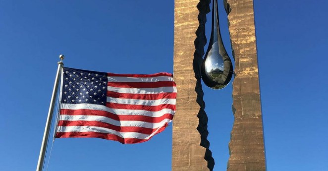 This Hidden Teardrop Memorial from Russia Honors Victims of 9/11