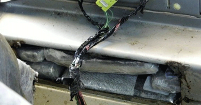 Elderly Woman Drug Bust Border