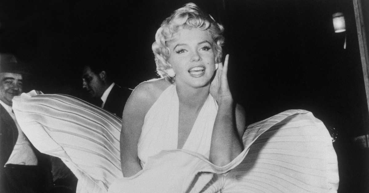 Marilyn Monroe Iconic White Dress