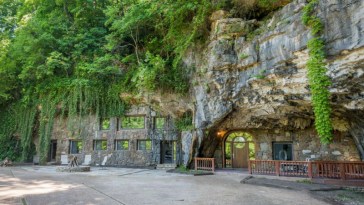 This Home Tucked Away in a Cave Feels Just Like Batman’s Lair