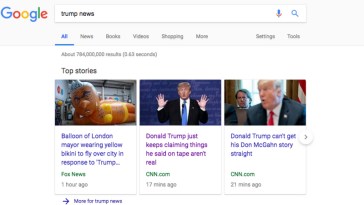 President Trump Threatens to Regulate 'Rigged' Google Searches