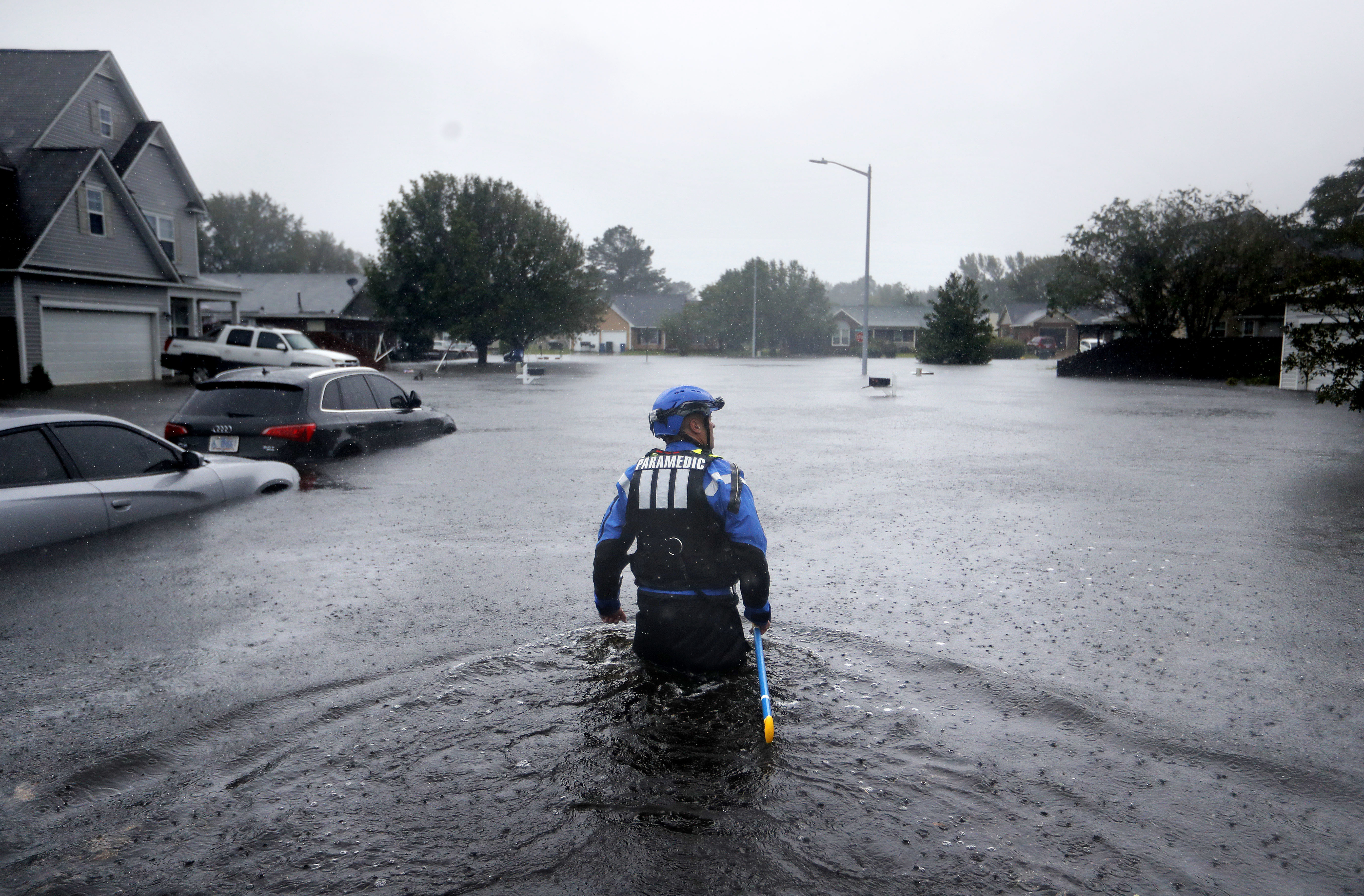 Florence flooding spreads as storm heads northeast