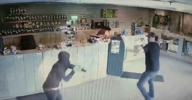 Man Fights off Robbers with Bong
