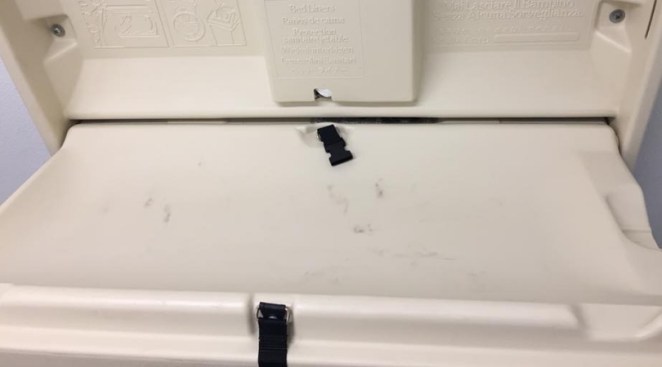 Mom Warns of Scuff Marks Of Changing Tables Linked To Drug Residue