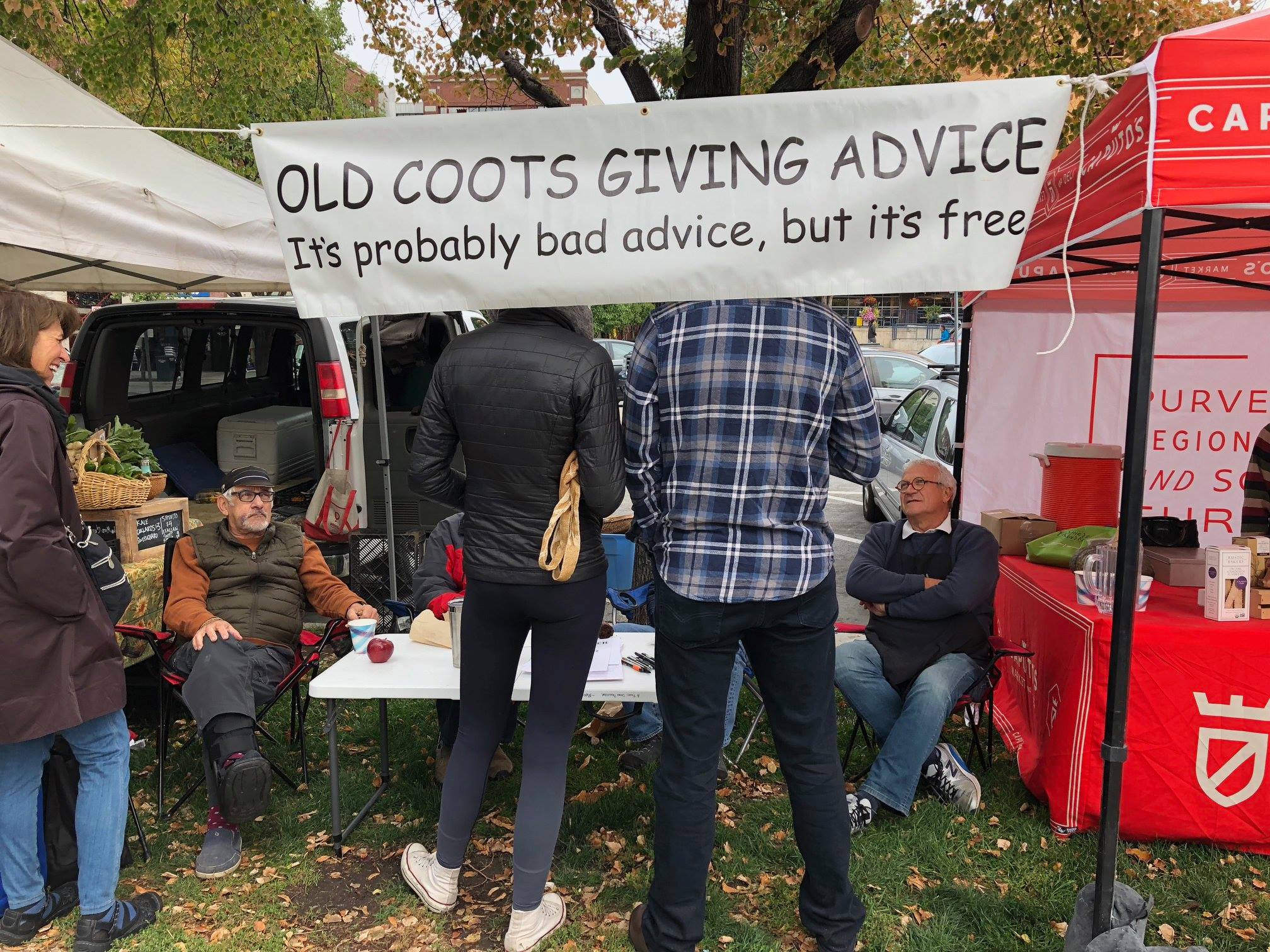 Old Coots Giving Advice