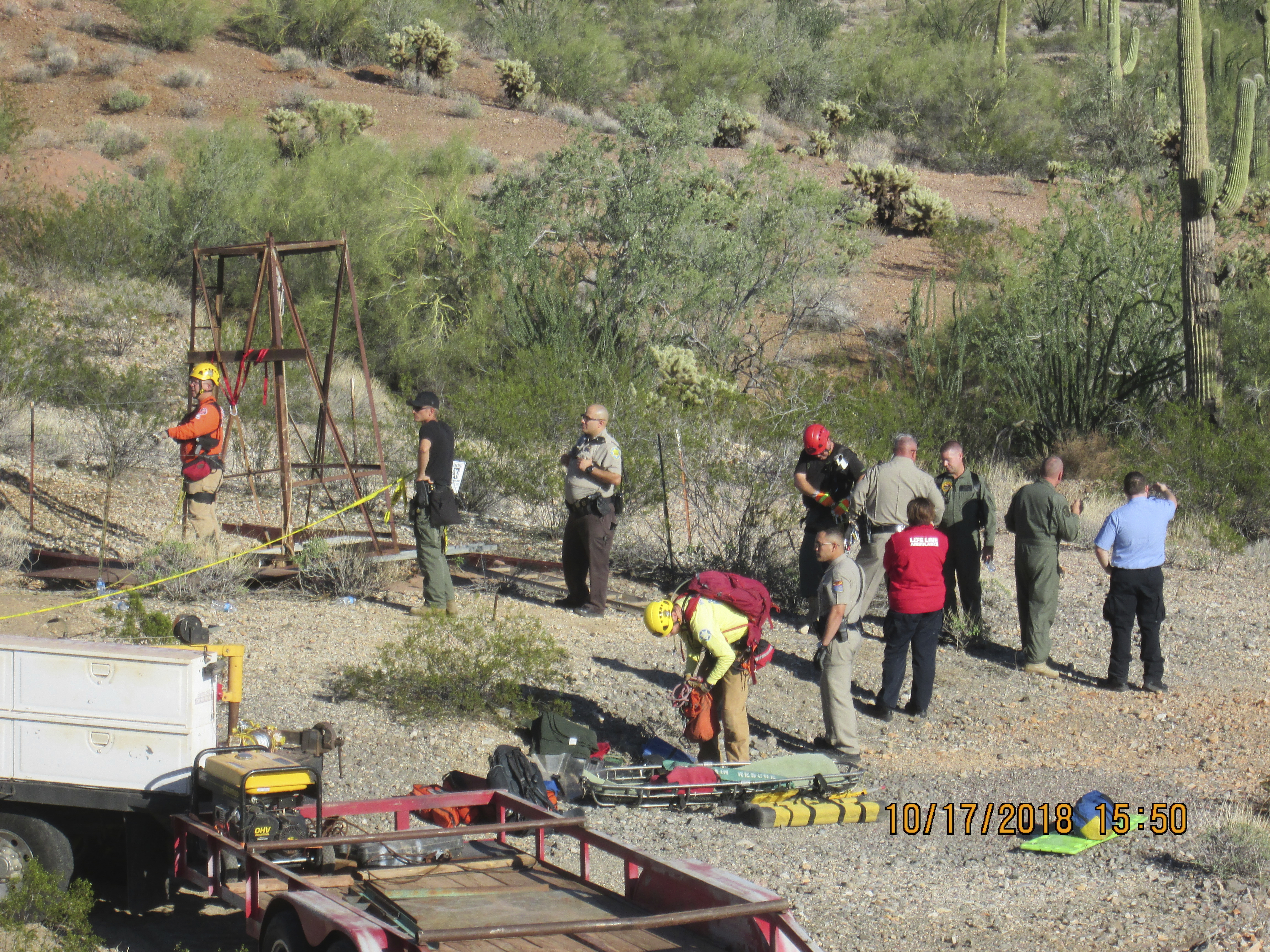 Arizona man rescued from mine plans to keep hunting for gold