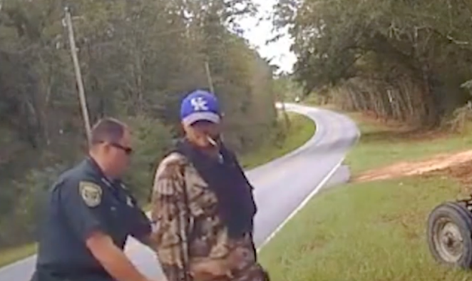 Florida Man Stolen Tractor