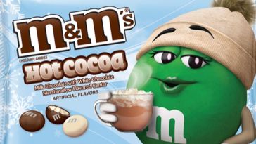 m&m's hot cocoa