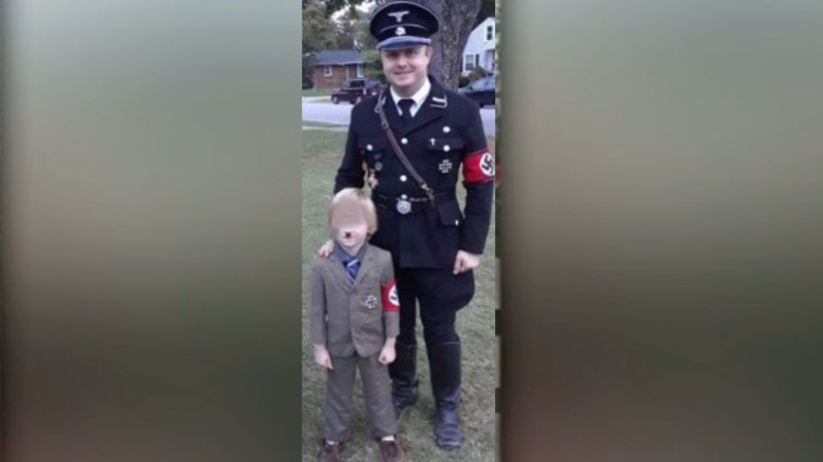 Dad Receives Backlash After Dressing Up 5-Year-Old As A Hitler For Halloween