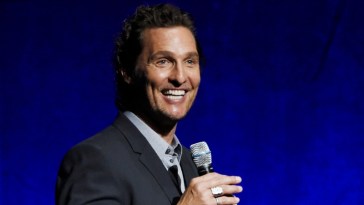 Matthew McConaughey Gives Back to First Responders in Texas Visit
