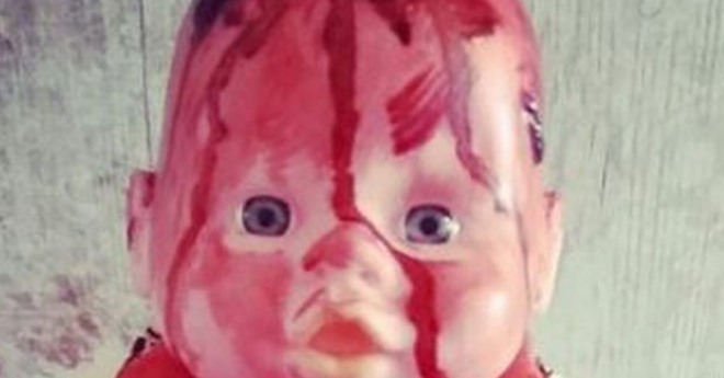 Crazy Baby Shower Cake