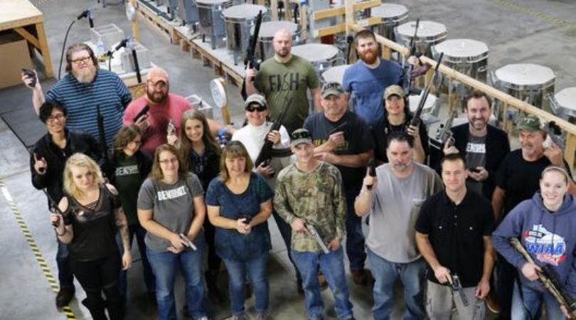 Company Buys Handguns For Every Employee As Christmas Present