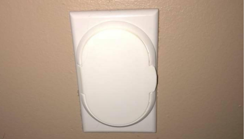 This Mom's Safety Hack For Covering Power Outlets Is Genius!