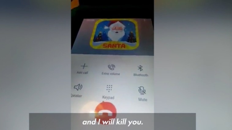 "I Will Kill You": Mom Warns Against "Call Santa" App After It Sent Threatening Message