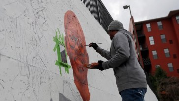 Murals Near Stadium Highlight Atlanta's Civil Rights Legacy