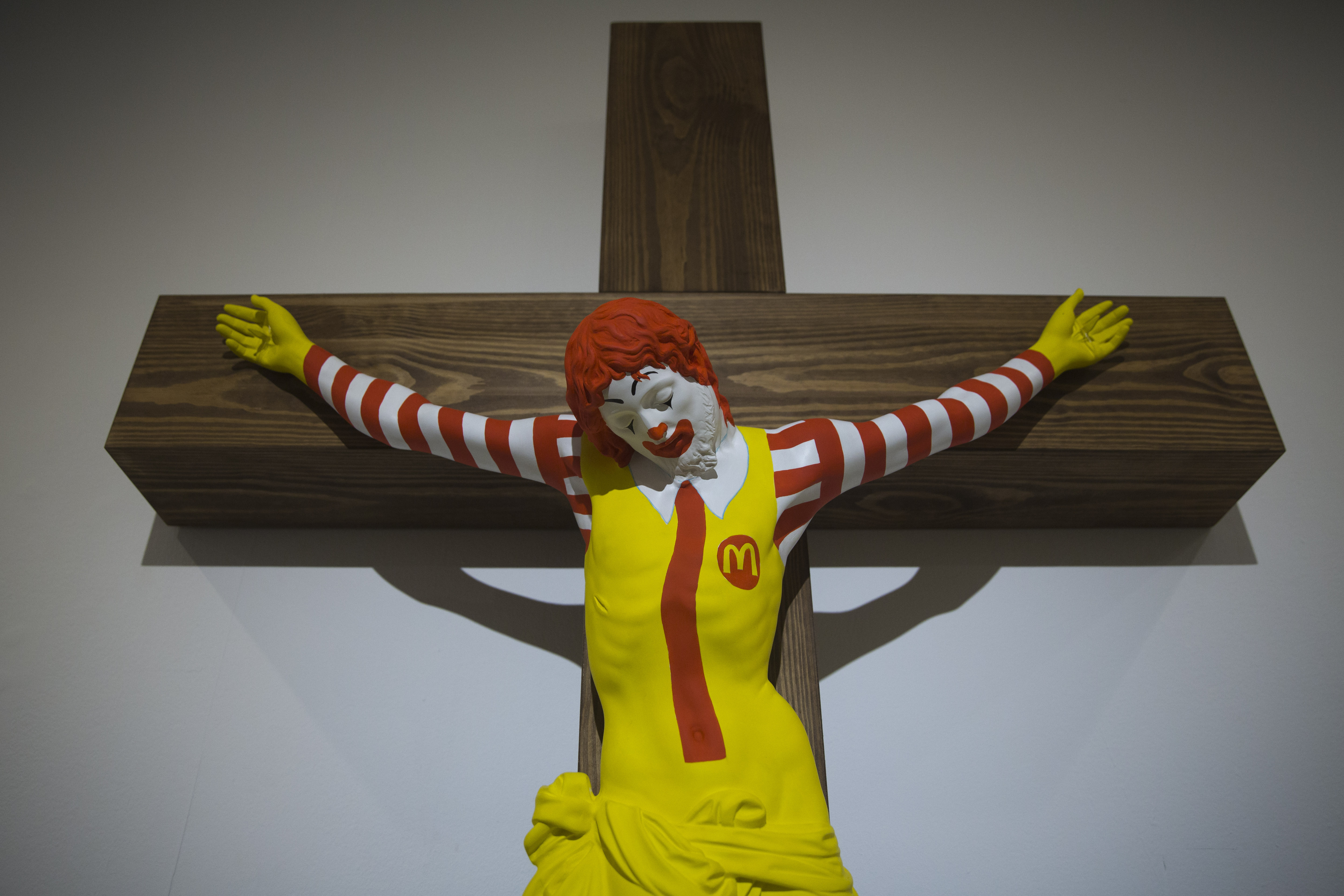 'McJesus' Sculpture Sparks Outrage Among Christians