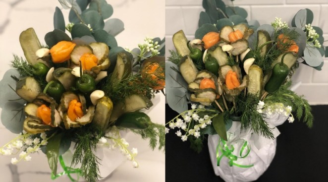 Move Over Roses, Pickle Bouquets Are Apparently A Thing Now!