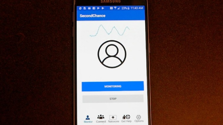 "Second Chance" Experimental App Might Spot Opioid Overdoses In Time To Help