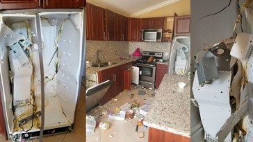 Family's Whirlpool Refrigerator Explodes Inside Their Home