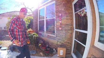 Porch Pirate Caught on Camera Stealing 14-Year-Old Boy's Chemotherapy Medicine