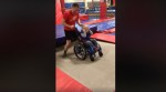 Heartwarming Viral Video Shows 4-Year-Old In Wheelchair Bouncing on a Trampoline